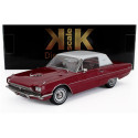 KK SCALE FORD USA THUNDERBIRD COUPE 1966 - RED WHITE 1/18