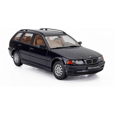KK SCALE BMW 3-SERIES (E46) TOURING SW STATION WAGON 1999 - BLUE 1/18