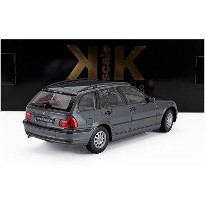 KK SCALE BMW 3-SERIES (E46) TOURING SW STATION WAGON 1999 - GREY 1/18