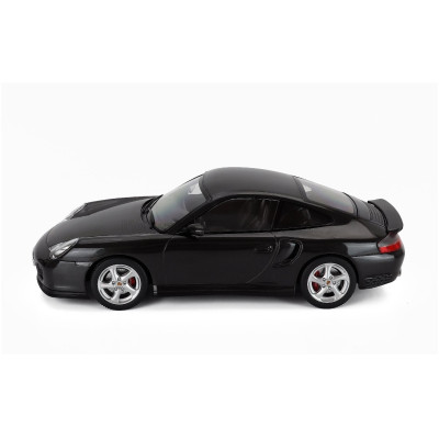 KK SCALE PORSCHE 911 996 TURBO COUPE 2000 - BLACK 1/18