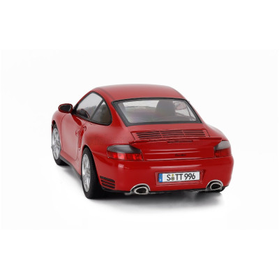 KK SCALE PORSCHE 911 996 TURBO COUPE 2000 - RED 1/18