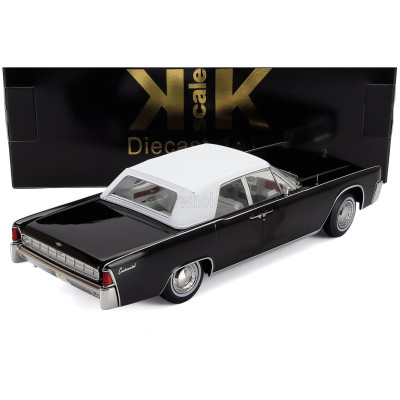 KK SCALE LINCOLN CONTINENTAL CABRIOLET 1963 - BLACK 1/18