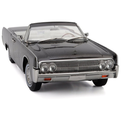 KK SCALE LINCOLN CONTINENTAL CABRIOLET 1963 - BLACK 1/18