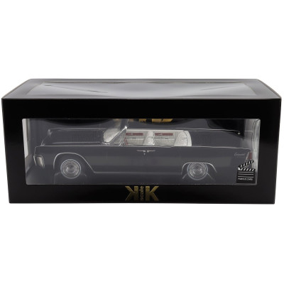 KK SCALE LINCOLN CONTINENTAL CABRIOLET 1963 - BLACK 1/18