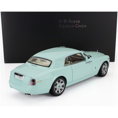 KYOSHO ROLLS ROYCE PHANTOM COUPE 2-DOOR 2008 - TURQUOISE 1/18