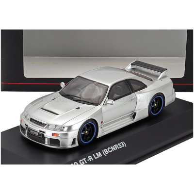 KYOSHO NISSAN NISMO GT-R LM (BCNR33) 1995 - MATT SILVER 1/43