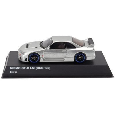KYOSHO NISSAN NISMO GT-R LM (BCNR33) 1995 - MATT SILVER 1/43