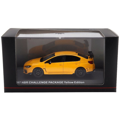KYOSHO SUBARU S207 NBR CHALLENGE PACK 2015 - YELLOW 1/43