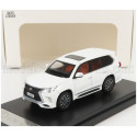 LCD MODEL LEXUS LX570 2018 - WHITE 1/64