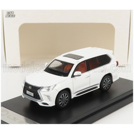 LCD MODEL LEXUS LX570 2018 - WHITE 1/64