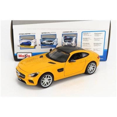 MAISTO MERCEDES BENZ GT-S AMG (C190) 2014 - YELLOW 1/24