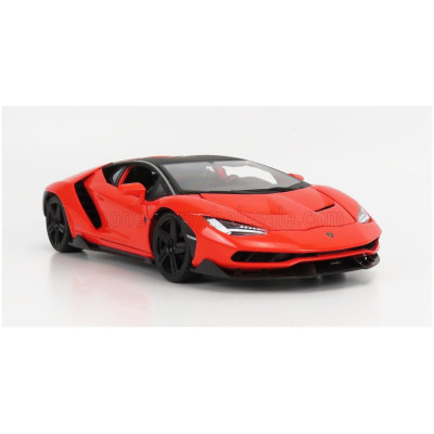 MAISTO LAMBORGHINI CENTENARIO LP770-4 2016 - ORANGE BLACK 1/18