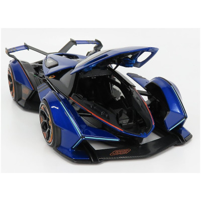 MAISTO LAMBORGHINI LAMBO V12 VISION GT N 63 GRAN TURISMO 2020 - BLUE MET 1/18