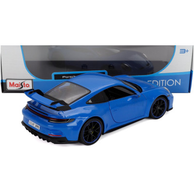MAISTO PORSCHE 911 992 GT3 COUPE 2022 - BLUE 1/18