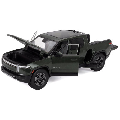 MAISTO RIVIAN R1T PICK-UP DOUBLE CABINE 2025 - GREEN 1/18