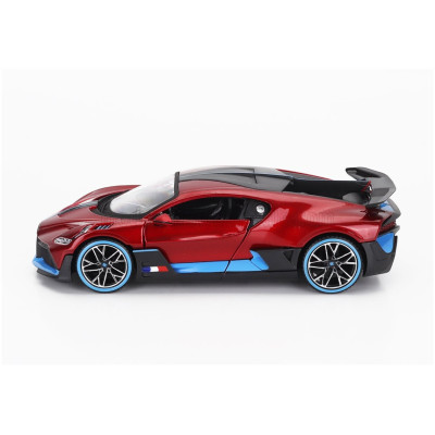 MAISTO BUGATTI DIVO 2018 - RED MET 1/24