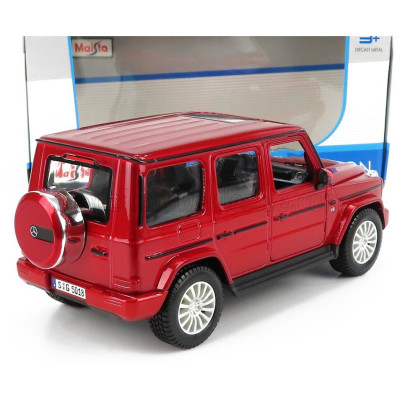 MAISTO MERCEDES BENZ G-CLASS AMG V8 2019 - RED MET 1/25