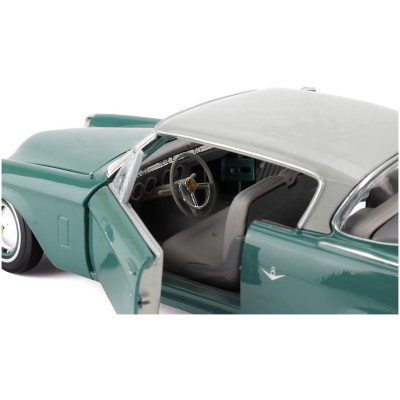 MAISTO STUDEBAKER STARLINER 1953 - GREY ROOF - GREEN 1/18