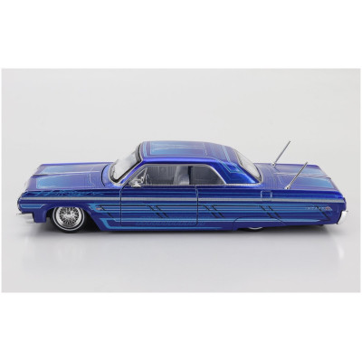 MAISTO CHEVROLET IMPALA SS CUSTOM 1964 - BLUE 1/26
