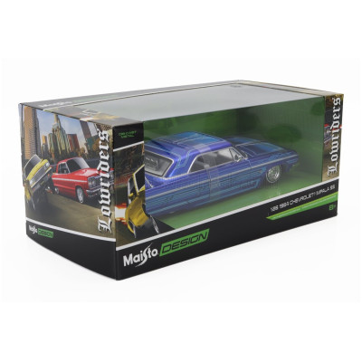 MAISTO CHEVROLET IMPALA SS CUSTOM 1964 - BLUE 1/26