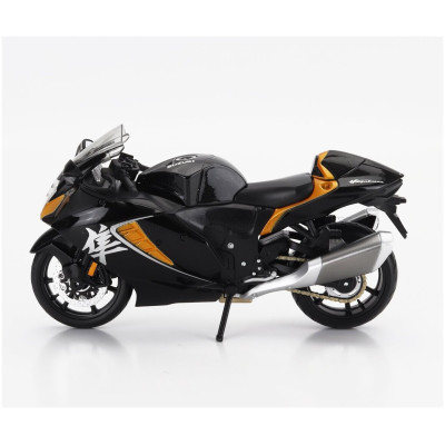 MAISTO SUZUKI HAYABUSA 2022 - BLACK ORANGE 1/12