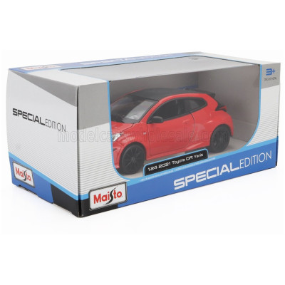 MAISTO TOYOTA YARIS GR 2021 - LIGHT RED 1/24