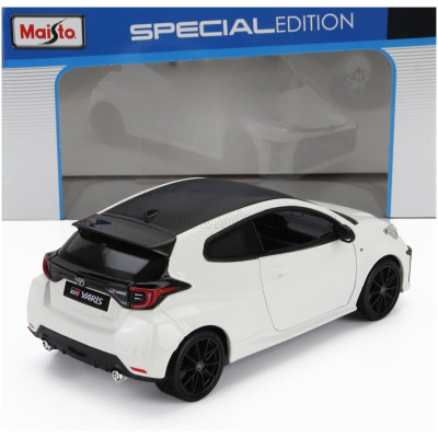 MAISTO TOYOTA YARIS GR 2021 - WHITE 1/24