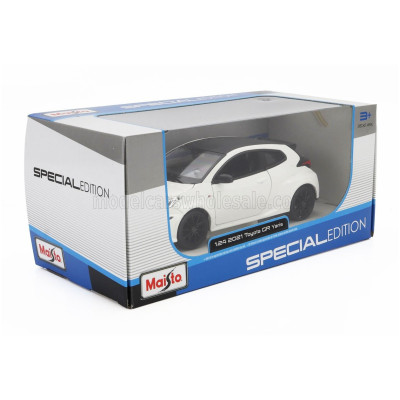MAISTO TOYOTA YARIS GR 2021 - WHITE 1/24