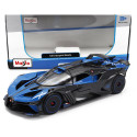 MAISTO BUGATTI BOLIDE W16 8.0 FOUR-TURBO 1850hp 500km/h 2020 - BLUE BLACK 1/24