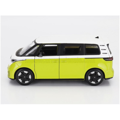 MAISTO VOLKSWAGEN ID.BUZZ MINIBUS 2023 - YELLOW WHITE 1/24