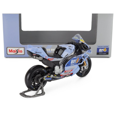MAISTO DUCATI DESMOSEDICI GP25 TEAM GRESINI RACING N 73 MOTOGP SEASON 2025 ALEX MARQUEZ - LIGHT BLUE 1/18