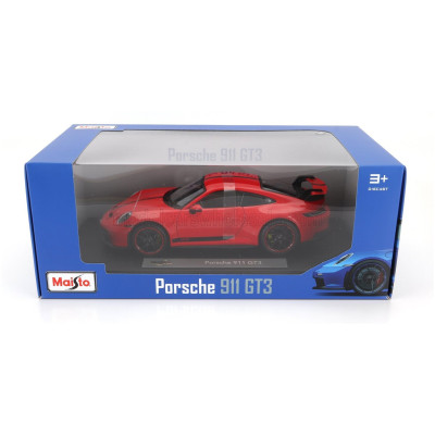 MAISTO PORSCHE 911 992 GT3 COUPE 2022 - RED 1/18