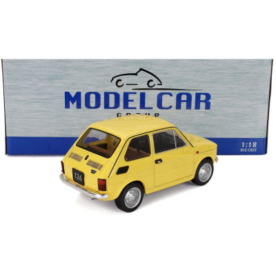 MCG FIAT 126 1972 - YELLOW 1/18