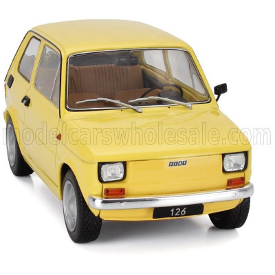 MCG FIAT 126 1972 - YELLOW 1/18