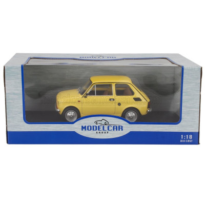 MCG FIAT 126 1972 - YELLOW 1/18