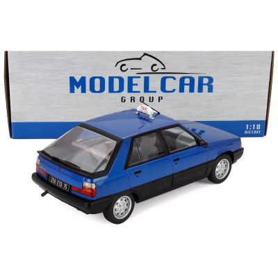 MCG RENAULT R11 TXE TAXI 1985 - BLUE 1/18