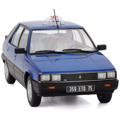 MCG RENAULT R11 TXE TAXI 1985 - BLUE 1/18