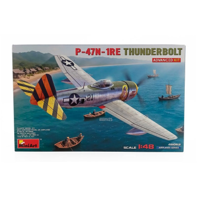 MINIART DRAGON WINGS P-47N-1RE THUNDERBOLT AIRPLANE MILITARY 1942 1/48