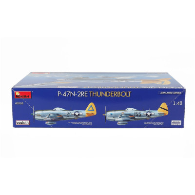 MINIART DRAGON WINGS P-47N-2RE THUNDERBOLT AIRPLANE MILITARY 1942 1/48