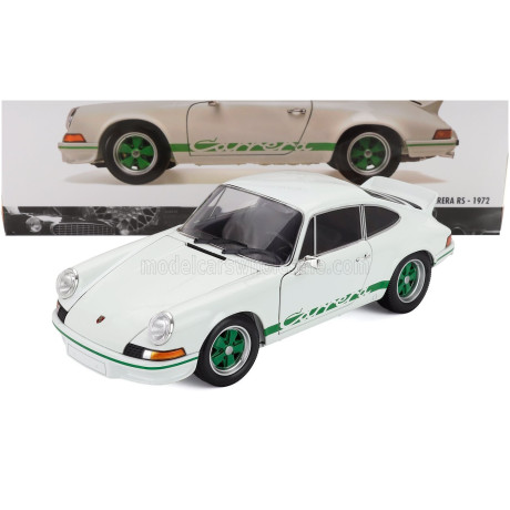 MINICHAMPS PORSCHE 911 2.7 CARRERA RS COUPE 1972 - WHITE GREEN 1/18