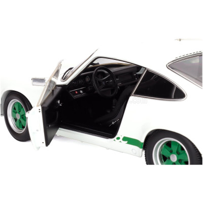 MINICHAMPS PORSCHE 911 2.7 CARRERA RS COUPE 1972 - WHITE GREEN 1/18
