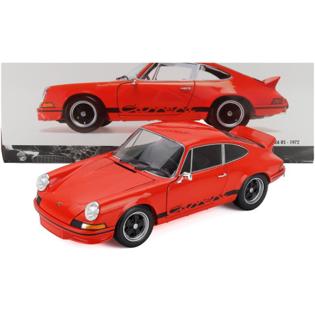 MINICHAMPS PORSCHE 911 2.7 CARRERA RS COUPE 1972 - RED BLACK 1/18