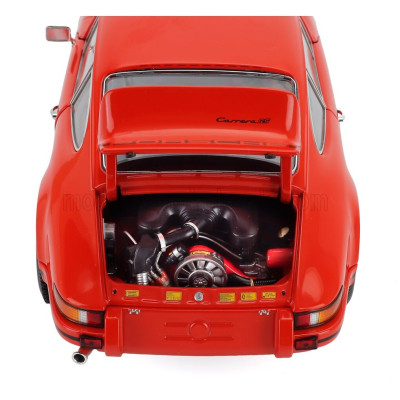 MINICHAMPS PORSCHE 911 2.7 CARRERA RS COUPE 1972 - RED BLACK 1/18