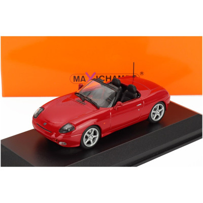 MINICHAMPS FIAT BARCHETTA SPIDER OPEN 1996 - RED 1/43