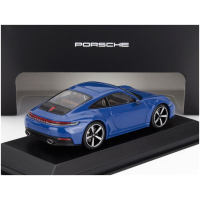 MINICHAMPS PORSCHE 911 992-2 CARRERA COUPE 2024 - BLUE 1/43