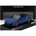 MINICHAMPS PORSCHE 911 992-2 CARRERA T CABRIOLET OPEN 2024 - BLUE 1/43