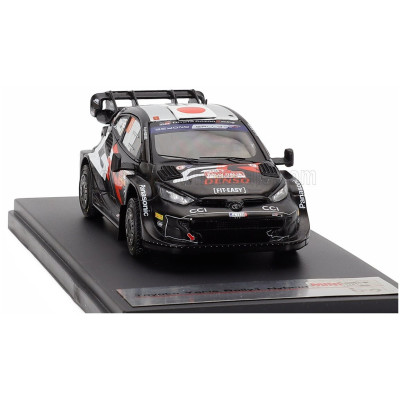 MINIPARTES TOYOTA YARIS GR RALLY1 HYBRID TEAM TOYOTA GAZOO RACING WRT N 18 RALLY SARDINIA 2024 TAKAMOTO KATSUTA - AARON