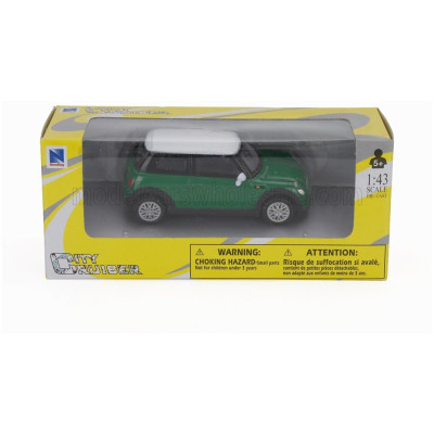 NEWRAY MINI COOPER 2000 - GREEN 1/43
