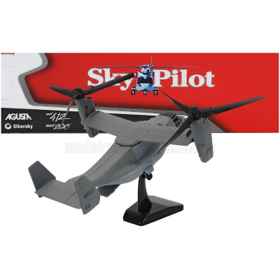 NEWRAY BOEING BELL V-22 OSPREY CONVERTIPLANO - HELICOPTER MILITARY - MILITARY GREY 1/72