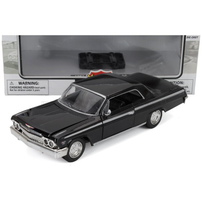 NEWRAY CHEVROLET IMPALA SS 1962 - BLACK 1/24
